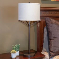 30" Ledger 4 Arm Table Lamp Painted Bronze - Decor Therapy -Deals A Radiant Den Store unnamed file 2737