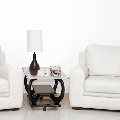 1 Light Restoration Tear Drop Table Lamp Espresso Brown - Simple Designs 3 1 Light Restoration Tear Drop Table Lamp Espresso Brown - Simple Designs - Image 3