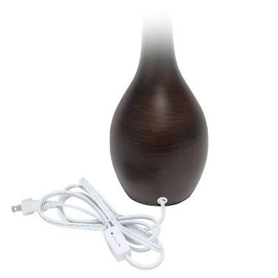 1 Light Restoration Tear Drop Table Lamp Espresso Brown - Simple Designs 5 1 Light Restoration Tear Drop Table Lamp Espresso Brown - Simple Designs - Image 5