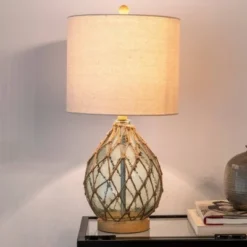 23" x 12" Rayna Rope Wrapped Table Lamp Blue - Decor Therapy -Deals A Radiant Den Store unnamed file 2823