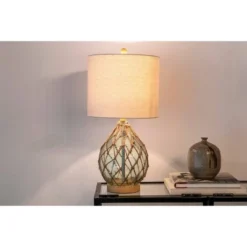 23" x 12" Rayna Rope Wrapped Table Lamp Blue - Decor Therapy -Deals A Radiant Den Store unnamed file 2825