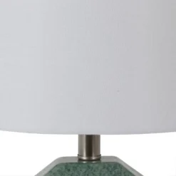 19.5" Carrol Geometric Table Lamp (Includes LED Light Bulb) Soft Turquoise - Decor Therapy 12 19.5" Carrol Geometric Table Lamp (Includes LED Light Bulb) Soft Turquoise - Decor Therapy -Deals A Radiant Den Store unnamed file 2854