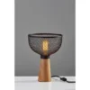 11.75" Dale Table Lamp Black - Adesso