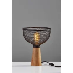 11.75" Dale Table Lamp Black - Adesso