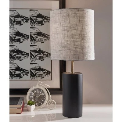 Dean Table Lamp Black - Adesso 2 Dean Table Lamp Black - Adesso - Image 2