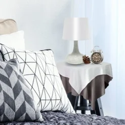 Mosaic Tiled Glass Genie Table Lamp with Fabric Shade White - Simple Designs 8 Mosaic Tiled Glass Genie Table Lamp with Fabric Shade White - Simple Designs -Deals A Radiant Den Store unnamed file 2932