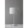 22.5" Oslo Collection Table Lamp White - Adesso