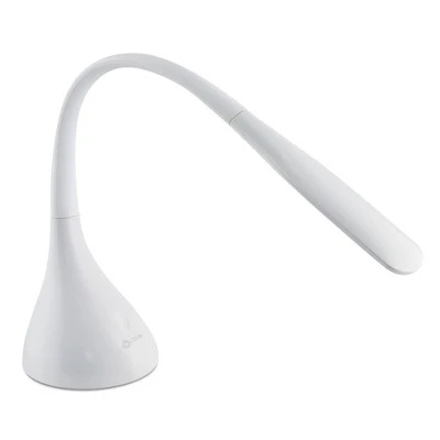 14" Creative Curves Desk Desk Lamp White (Includes LED Light Bulb) - OttLite 2 14" Creative Curves Desk Desk Lamp White (Includes LED Light Bulb) - OttLite - Image 2