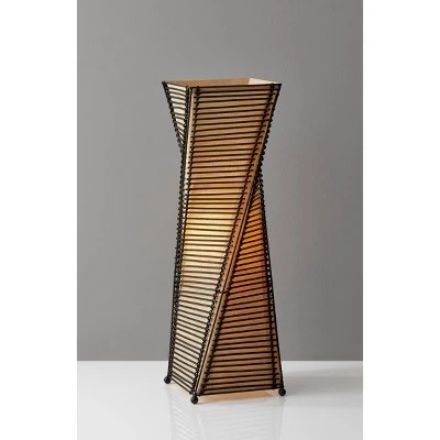 Stix Table Lantern Brown - Adesso 1 Stix Table Lantern Brown - Adesso