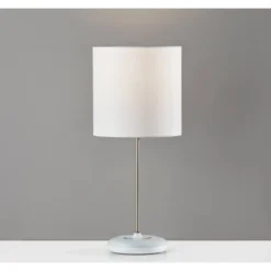 18.5" Mia Color Changing Table Lamp White - Adesso