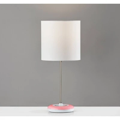 18.5" Mia Color Changing Table Lamp White - Adesso 2 18.5" Mia Color Changing Table Lamp White - Adesso - Image 2
