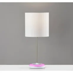 18.5" Mia Color Changing Table Lamp White - Adesso 17 18.5" Mia Color Changing Table Lamp White - Adesso -Deals A Radiant Den Store unnamed file 2991