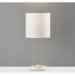 18.5" Mia Color Changing Table Lamp White - Adesso 18 18.5" Mia Color Changing Table Lamp White - Adesso -Deals A Radiant Den Store unnamed file 2992