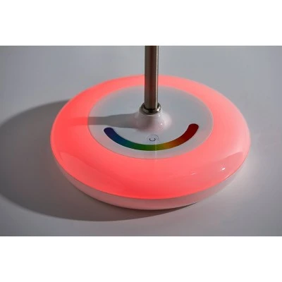 18.5" Mia Color Changing Table Lamp White - Adesso 8 18.5" Mia Color Changing Table Lamp White - Adesso - Image 8