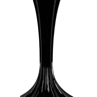 Glass Table Lamp Set with Brushed Steel Black - Decor Therapy 3 Glass Table Lamp Set with Brushed Steel Black - Decor Therapy - Image 3