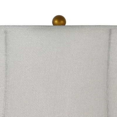 21" Strapped Steel Ball Table Lamp Antique Gold - Decor Therapy 5 21" Strapped Steel Ball Table Lamp Antique Gold - Decor Therapy - Image 5