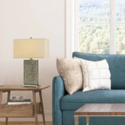 26.5" Tavros Ceramic Table Lamp - Cal Lighting