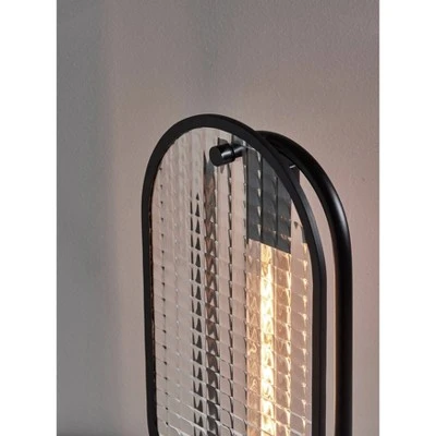 Landon Table Lantern Black - Adesso 2 Landon Table Lantern Black - Adesso - Image 2