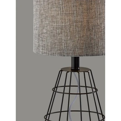 Victor Table Lamp Black - Adesso 2 Victor Table Lamp Black - Adesso - Image 2