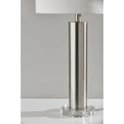 Ezra Table Lamp Silver - Adesso -Deals A Radiant Den Store unnamed file 3168