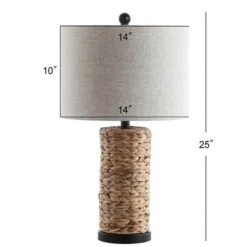 JONATHAN Y (Set of 2) 25" Elicia Sea Grass Table Lamps Natural (Includes LED Light Bulb) - JONATHAN Y -Deals A Radiant Den Store unnamed file 317