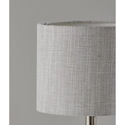 Victor Table Lamp Brushed Steel - Adesso 3 Victor Table Lamp Brushed Steel - Adesso - Image 3