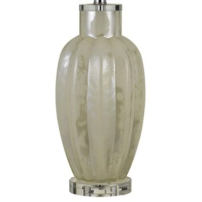 27" Ceramic Pair of Table Lamp with Hardback Fabric Shade - Cal Lighting 2 27" Ceramic Pair of Table Lamp with Hardback Fabric Shade - Cal Lighting - Image 2