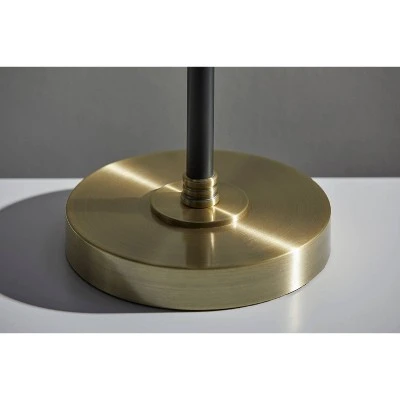 24" Bergen Collection Table Lamp Black - Adesso 2 24" Bergen Collection Table Lamp Black - Adesso - Image 2