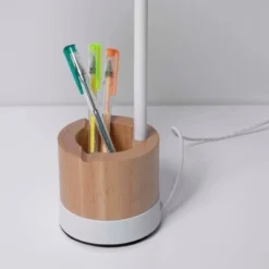 Wood Trim Desk Lamp (Includes LED Light Bulb) Brown/White - Merkury Innovations 8 Wood Trim Desk Lamp (Includes LED Light Bulb) Brown/White - Merkury Innovations -Deals A Radiant Den Store unnamed file 329