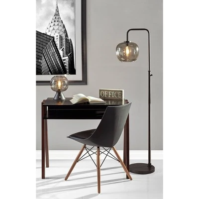 9.5" Ashton Collection Table Lantern Black (Includes Light Bulb) - Adesso 4 9.5" Ashton Collection Table Lantern Black (Includes Light Bulb) - Adesso - Image 4