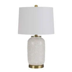 24" Ceramic Contemporary Table Lamp Ivory - Cal Lighting -Deals A Radiant Den Store unnamed file 3353