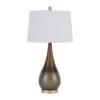 30" Metal Contemporary Table Lamp Taupe - Cal Lighting