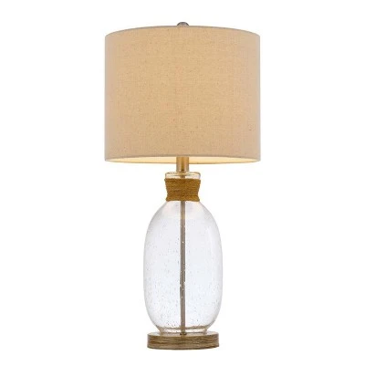 25.5" Bubble Glass/Resin Contemporary Table Lamp - Cal Lighting 2 25.5" Bubble Glass/Resin Contemporary Table Lamp - Cal Lighting - Image 2