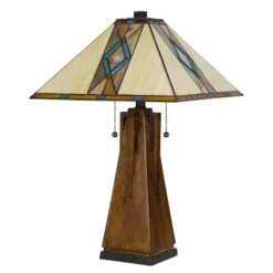 25" Resin Contemporary Mission Table Lamp with Tiffany Glass Shade - Cal Lighting 6 25" Resin Contemporary Mission Table Lamp with Tiffany Glass Shade - Cal Lighting -Deals A Radiant Den Store unnamed file 3372