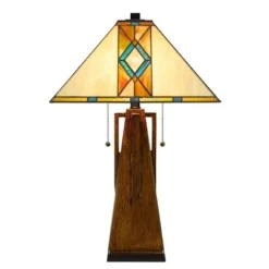 25" Resin Contemporary Mission Table Lamp with Tiffany Glass Shade - Cal Lighting 7 25" Resin Contemporary Mission Table Lamp with Tiffany Glass Shade - Cal Lighting -Deals A Radiant Den Store unnamed file 3373