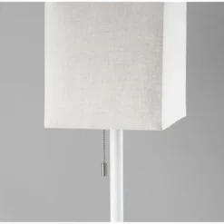 Estelle Table Lamp Matte White - Adesso -Deals A Radiant Den Store unnamed file 3385