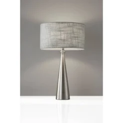 Linda Table Lamp Brushed Steel - Adesso -Deals A Radiant Den Store unnamed file 3432
