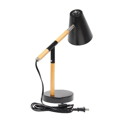 Wooden Pivot Desk Lamp Black - Simple Designs 6 Wooden Pivot Desk Lamp Black - Simple Designs - Image 6