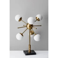 LED Doppler Table Lamp Antique Brass (Includes LED Light Bulb) - Adesso 11 LED Doppler Table Lamp Antique Brass (Includes LED Light Bulb) - Adesso -Deals A Radiant Den Store unnamed file 3490