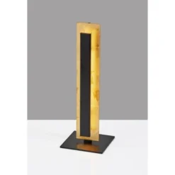 Hayden LED Table Lamp with Gold Foil (Includes LED Light Bulb) Black - Adesso 10 Hayden LED Table Lamp with Gold Foil (Includes LED Light Bulb) Black - Adesso -Deals A Radiant Den Store unnamed file 3507