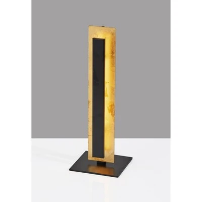 Hayden LED Table Lamp with Gold Foil (Includes LED Light Bulb) Black - Adesso 5 Hayden LED Table Lamp with Gold Foil (Includes LED Light Bulb) Black - Adesso - Image 5