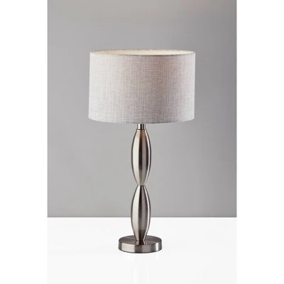 Lance Table Lamp Brushed Steel - Adesso 2 Lance Table Lamp Brushed Steel - Adesso - Image 2