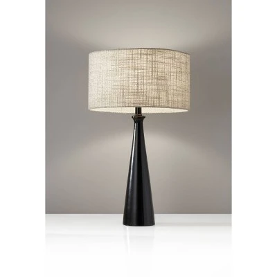 Linda Table Lamp Black - Adesso 2 Linda Table Lamp Black - Adesso - Image 2
