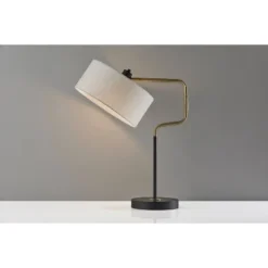Jacob Table Lamp Black/Brass - Adesso -Deals A Radiant Den Store unnamed file 3560