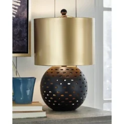 Mareike Table Lamp Black/Gold - Signature Design by Ashley 5 Mareike Table Lamp Black/Gold - Signature Design by Ashley -Deals A Radiant Den Store unnamed file 3614