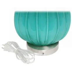 Pleated Table Lamp with Fabric Shade Teal - Lalia Home -Deals A Radiant Den Store unnamed file 3636