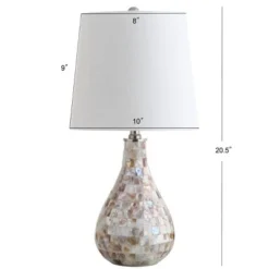 JONATHAN Y 20.5" Mona Mini Table Lamp (Includes Energy Efficient Light Bulb) - JONATHAN Y Ivory 5 JONATHAN Y 20.5" Mona Mini Table Lamp (Includes Energy Efficient Light Bulb) - JONATHAN Y Ivory -Deals A Radiant Den Store unnamed file 3658