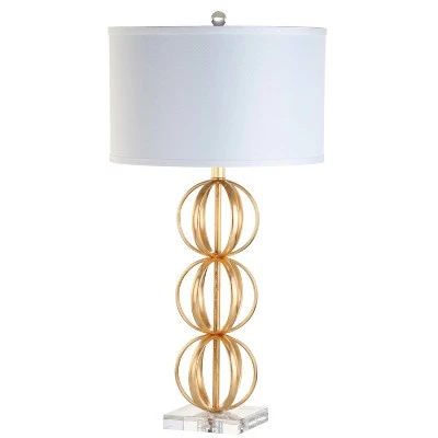 (Set of 2) 29" Annistyn Table Lamp Brass Gold (Includes LED Light Bulb) - Safavieh 2 (Set of 2) 29" Annistyn Table Lamp Brass Gold (Includes LED Light Bulb) - Safavieh - Image 2