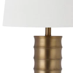 (Set of 2) 28.5" Linus Column Table Lamp Gold (Includes CFL Light Bulb) - Safavieh 8 (Set of 2) 28.5" Linus Column Table Lamp Gold (Includes CFL Light Bulb) - Safavieh -Deals A Radiant Den Store unnamed file 3719