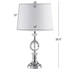JONATHAN Y 25.5" Crystal/Metal Channing Table Lamp (Includes LED Light Bulb) Clear - JONATHAN Y -Deals A Radiant Den Store unnamed file 3736